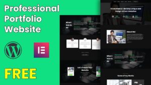 Portfolio website wordpress softexpert