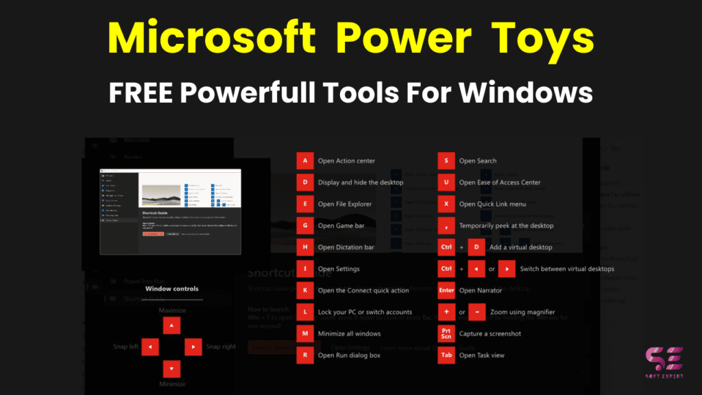 Microsoft Power Toys Free & Powerful tools for Windows Users Soft